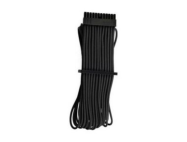 CORSAIR Premium Individually Sleeved ATX 24-Pin Cable Type 4 Gen 4 - Black