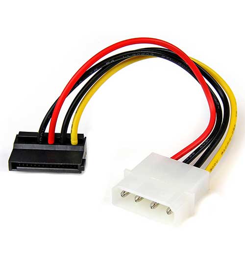 Αντάπτορας Sata Power Angle/Molex 4-Pin Female