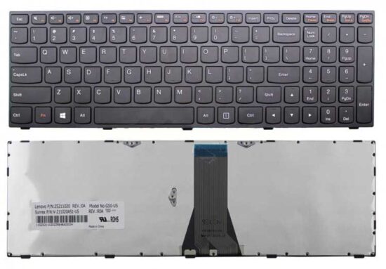 Πληκτρολόγιο Laptop Lenovo G50-30 G50-45 G50-70 Z50-70 B50-70 B50-80