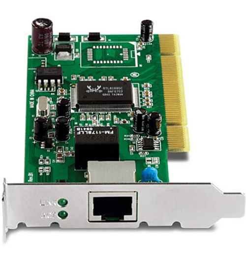 Gigabit PCI Adapter TEG-PCITXR 32-bit low profile bracket