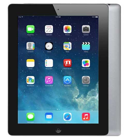 Apple iPad 4 (Wi-Fi+Cellular) Apple A6X 1.4 GHz 1GB RAM 32GB ROM - Black GRADE B