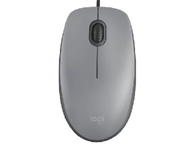 MOUSE WIRED LOGITECH M110 Silent GREY
