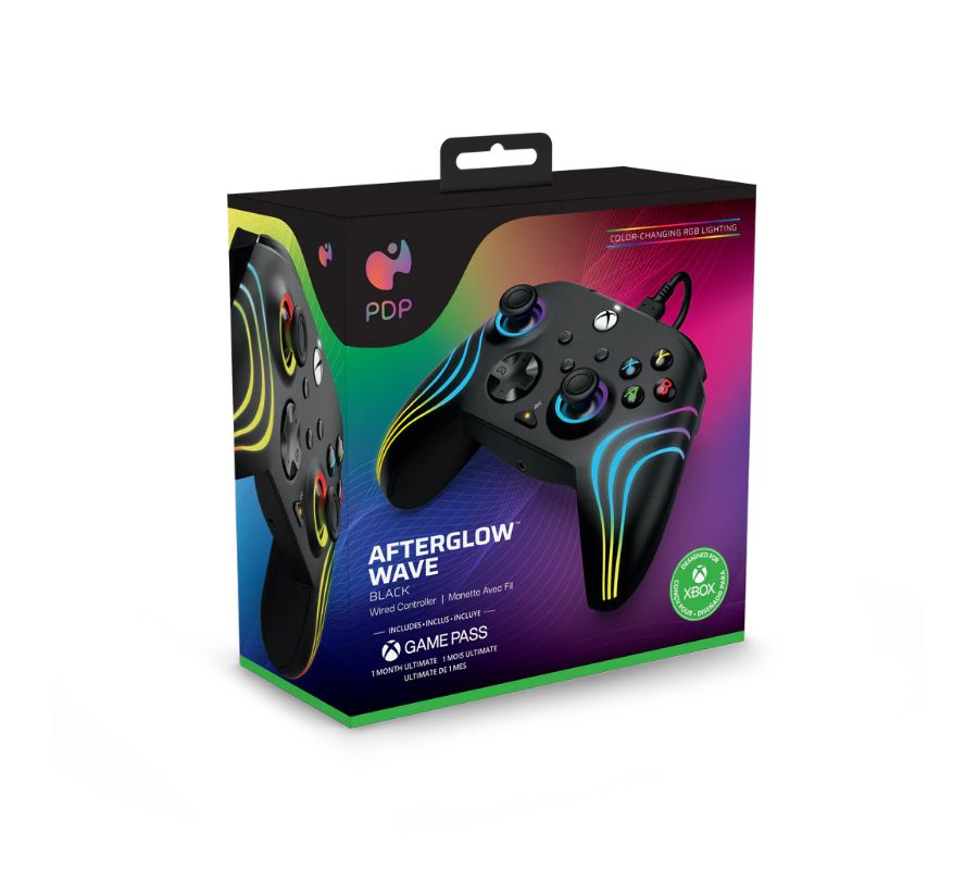 PDP – Wired Controller for Xbox Series X/S and PC Black Afterglow