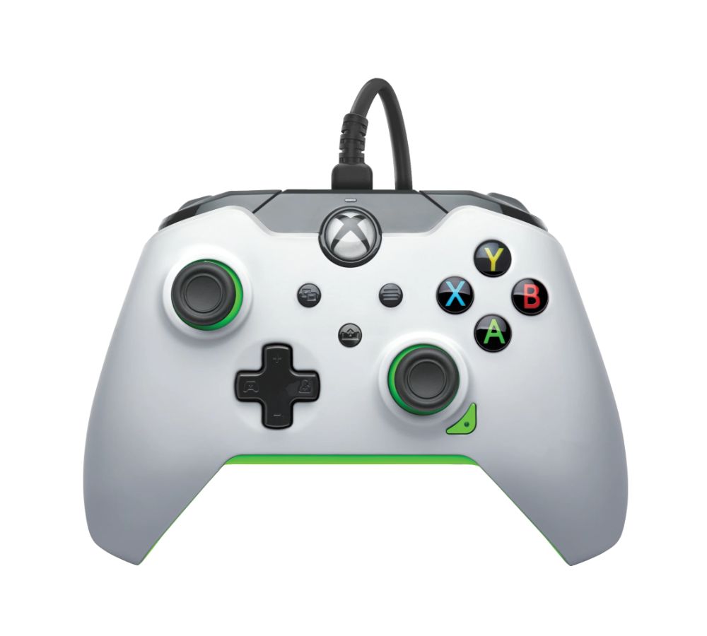 Pdp - Wired Controller for Xbox Series X/s and Pc Green/white