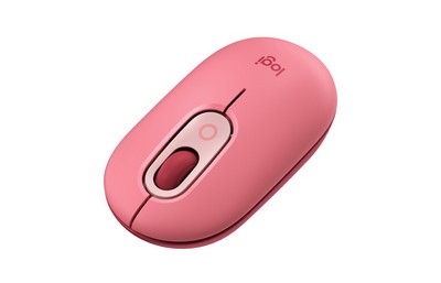 Wireless Mouse Logitech Pop Heartb Rose