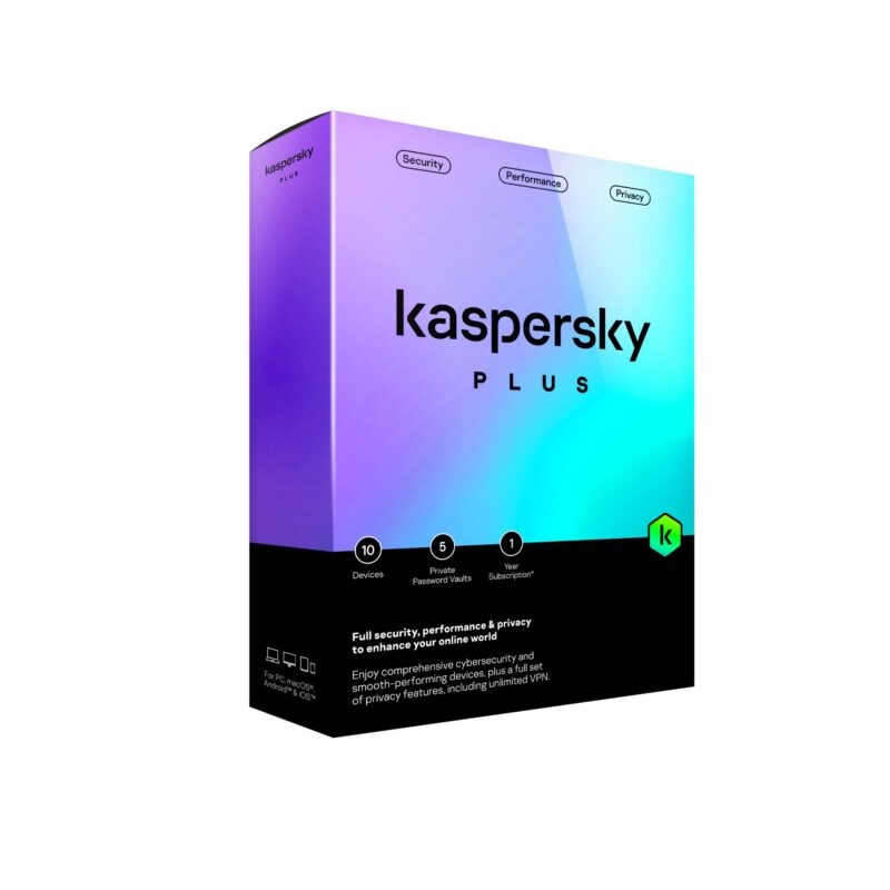 Sw Kaspersky Plus 3 Device 1 Year