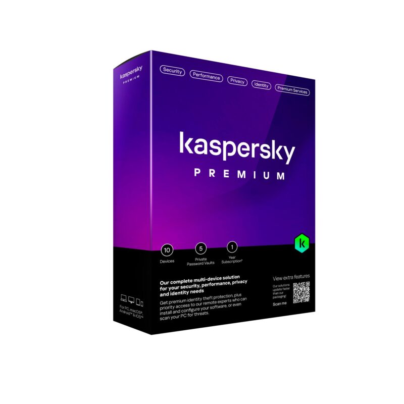 Sw Kaspersky Premium 1 Device 1 Year