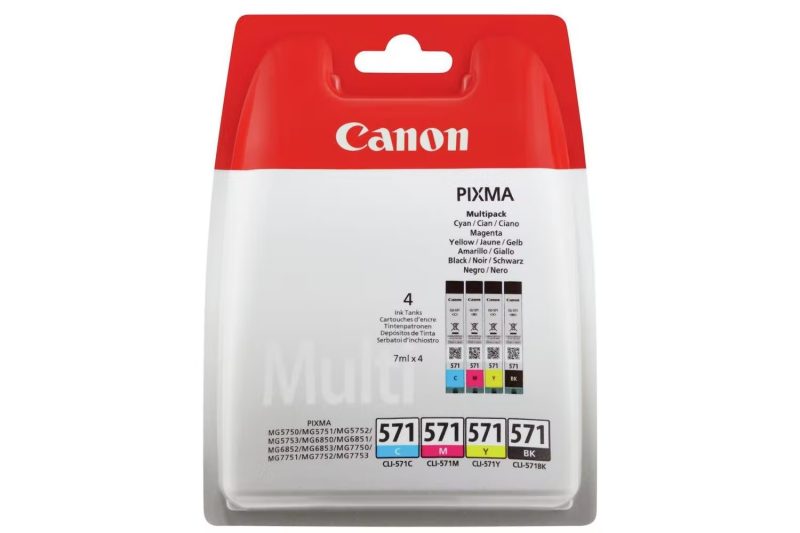 Canon Cli-571 C/m/y/bk Ink Value Pack