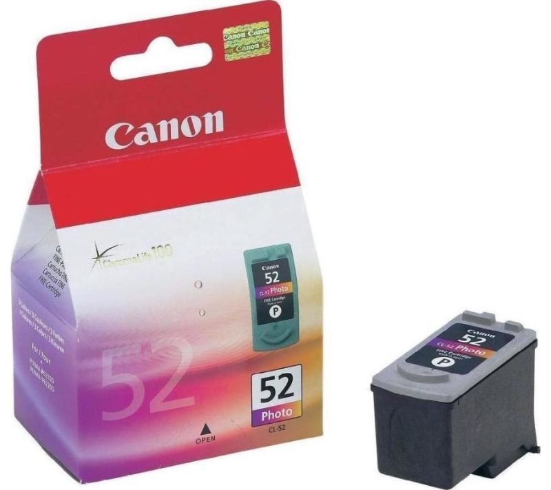 Canon Bj Photo Colour Inkcartridge Cl-52