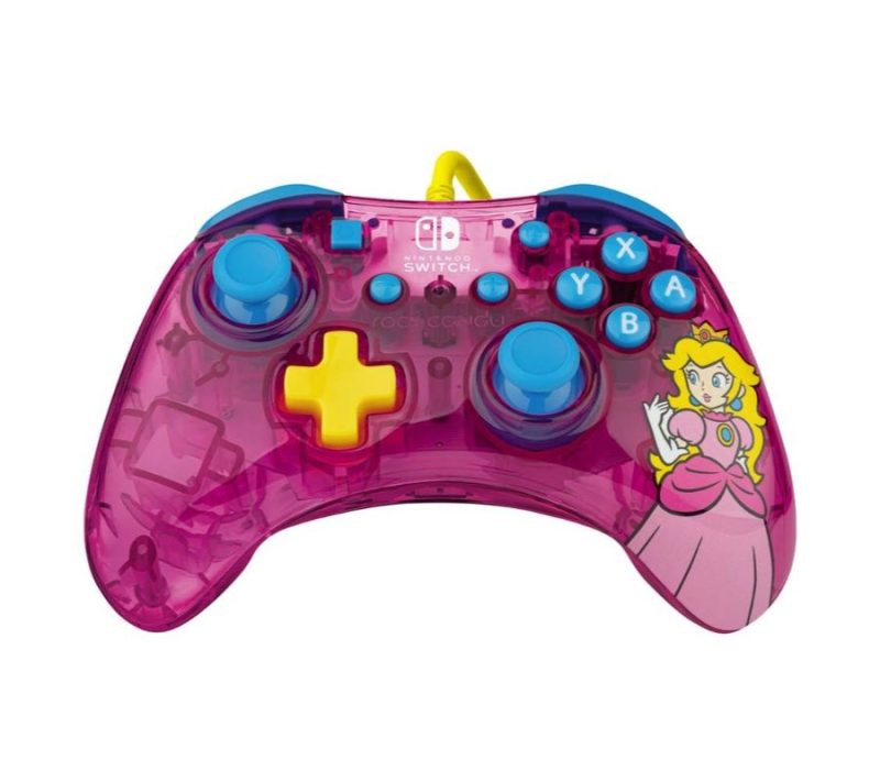 Pdp - Wired Controller for Nintendo Switch and Pc Pink/blue Candy