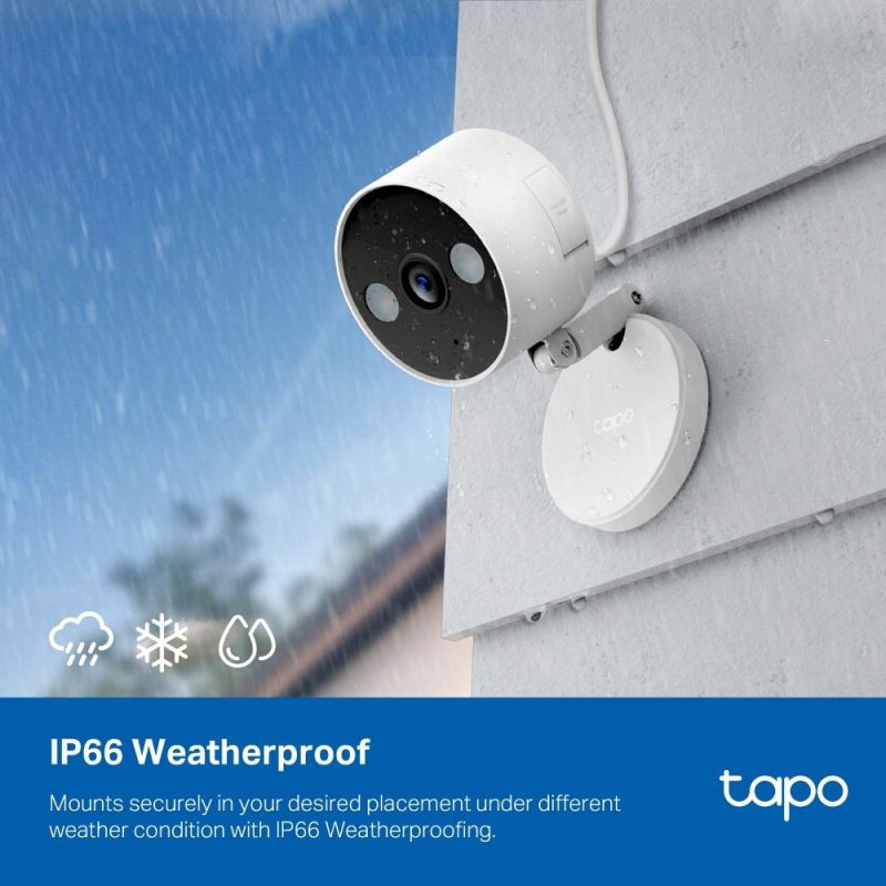 Tp-link Indoor/outdoor Wi-fi Home Security Camera (tapo C120)