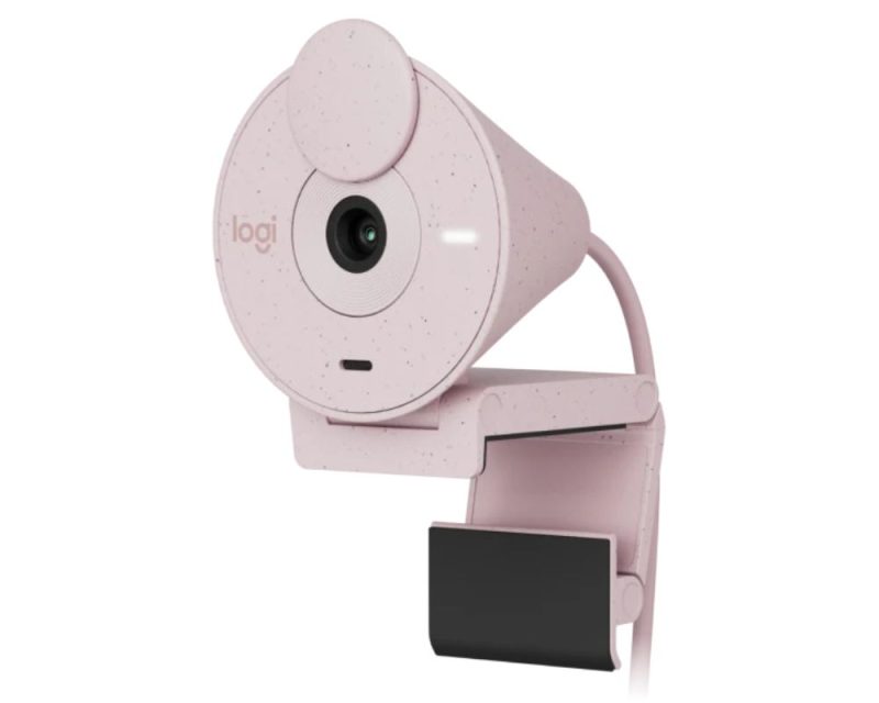 Web Cam Logitech Brio 300 Fhd Rose