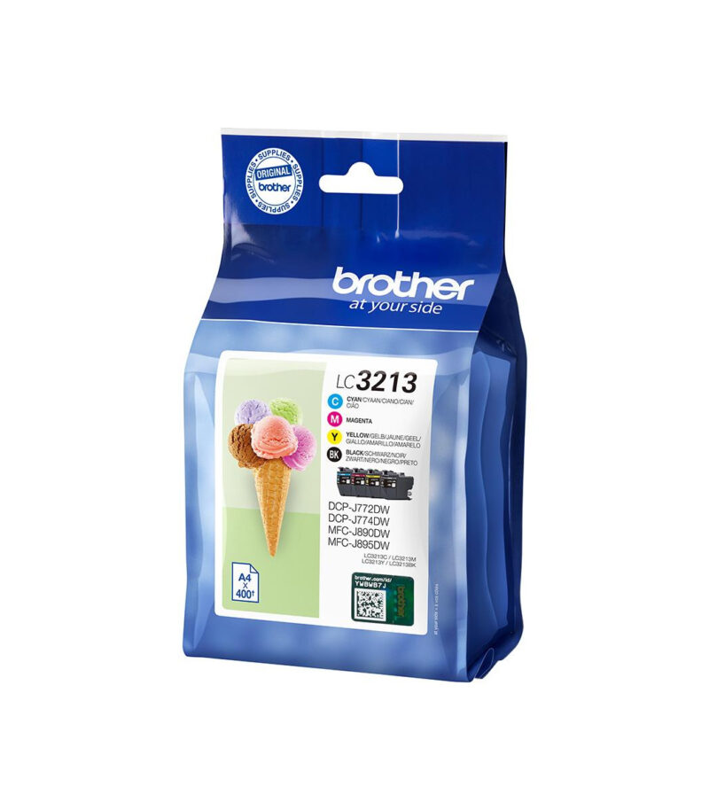 Ink Brother LC-3213VALBP Value Pack  Black, Cyan, Magenta, Yellow - 1600Pgs