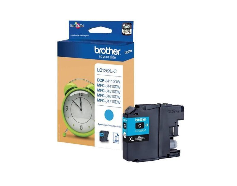 Ink Brother LC-125XLC Cyan - 1.2k