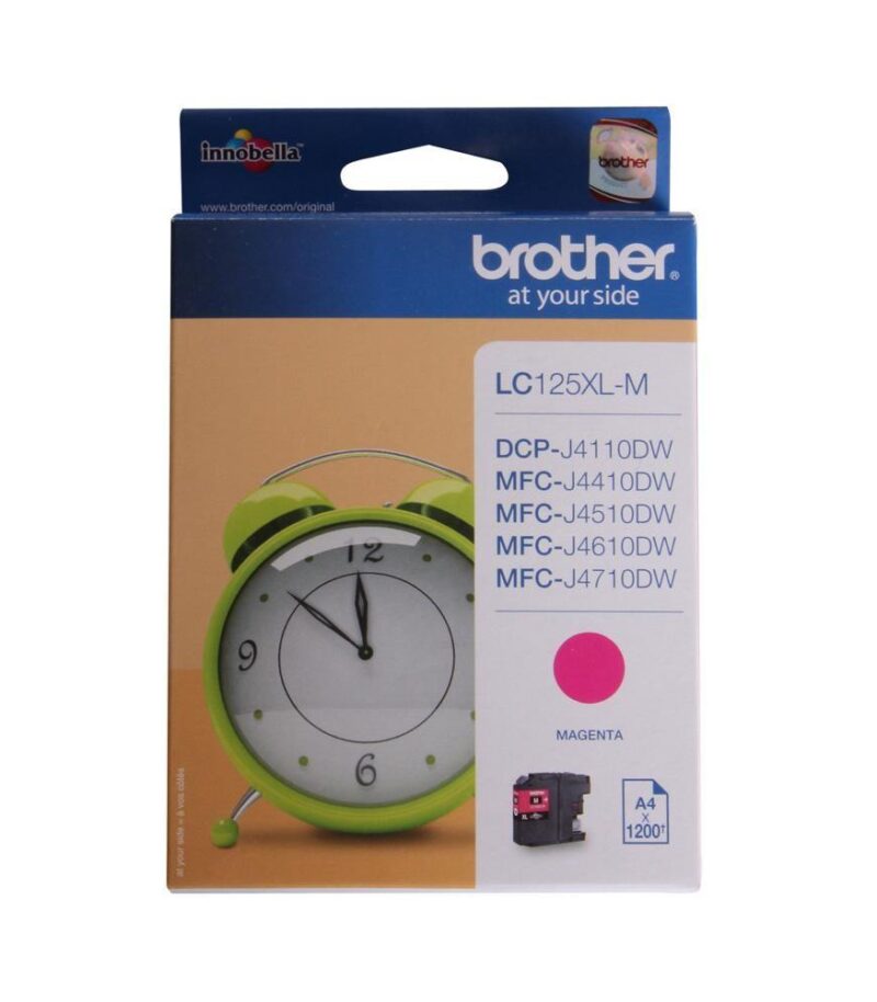 Ink Brother LC-125XLM Magenta - 1.2k