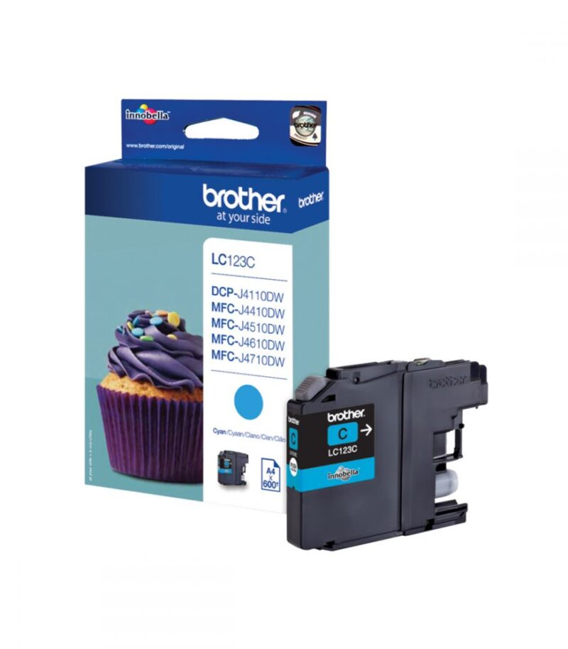 Ink Brother LC-123C Cyan - 0,6k