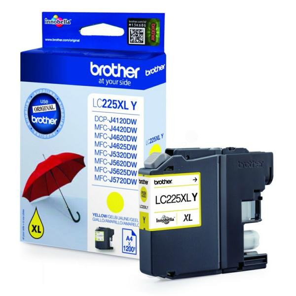 Ink Brother LC-225XLY Yellow HC - 1,2k