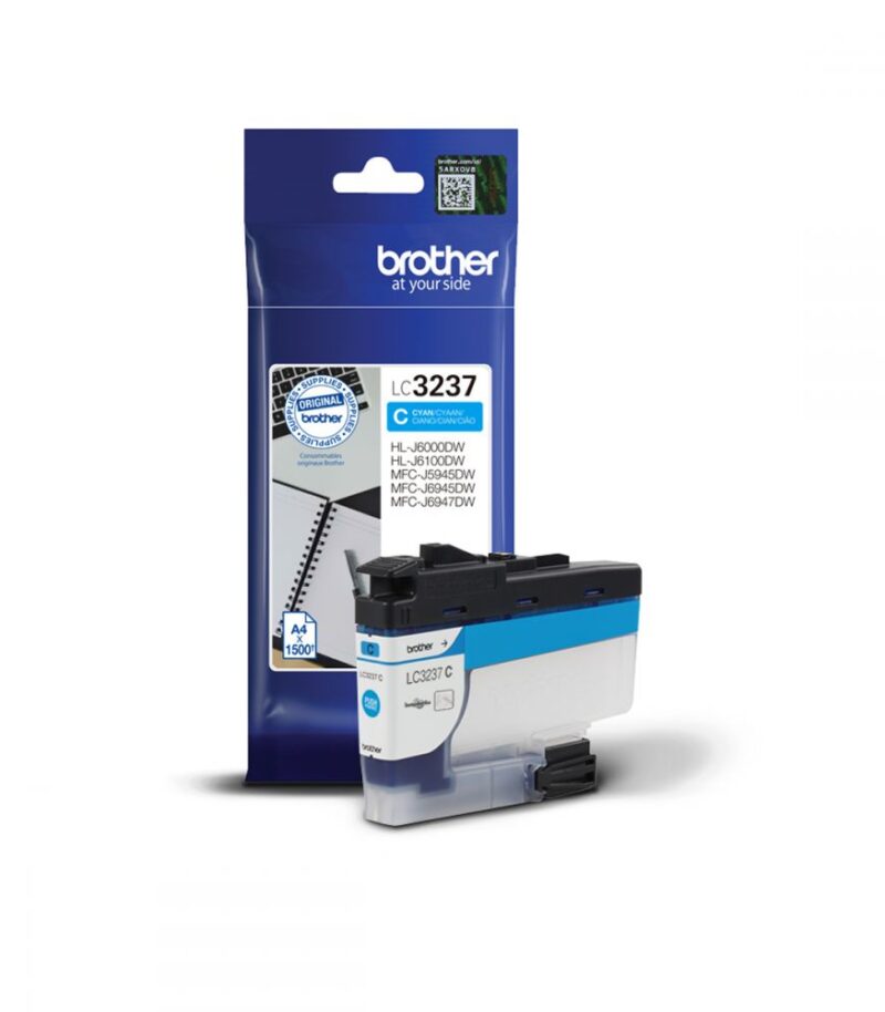Ink Brother LC-3237C Cyan SC - 1,5k
