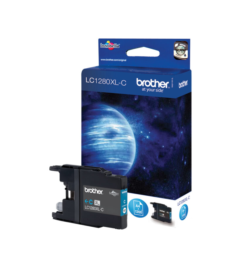 Ink Brother LC-1280XLC High Yield Cyan - 1.200Pgs