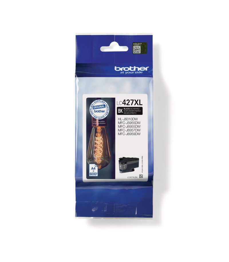 Brother LC427XLBK Μελάνι Εκτυπωτή InkJet Μαύρο