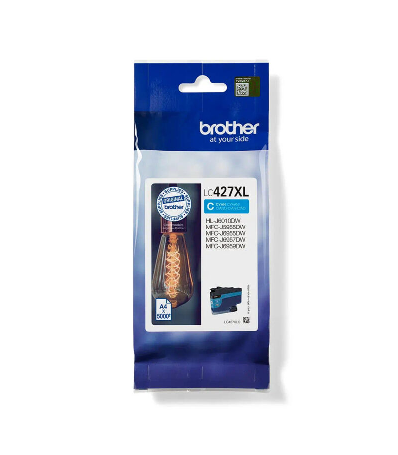Brother LC427XLC Μελάνι Εκτυπωτή InkJet Cyan