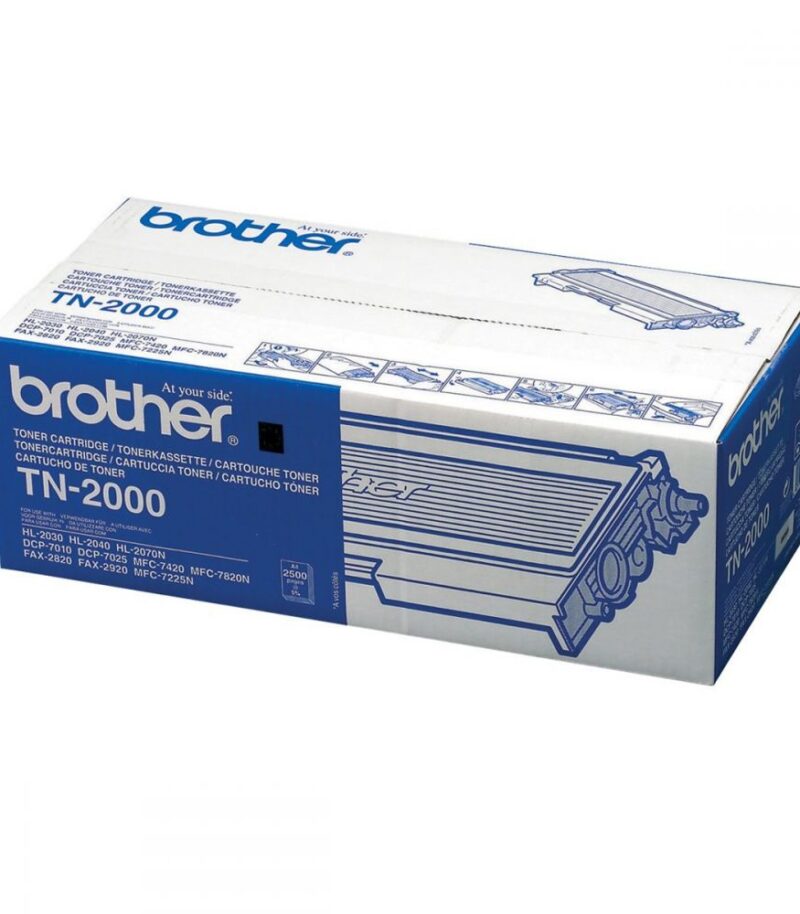 Toner Laser Brother TN-2000 - 2.5K Pgs