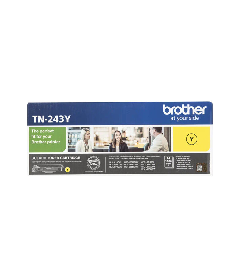 Toner Laser Brother TN-243Y Yellow - 1K Pgs
