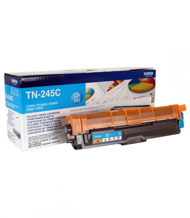 Toner Laser Brother TN-245C Cyan HC - 2,2K Pgs