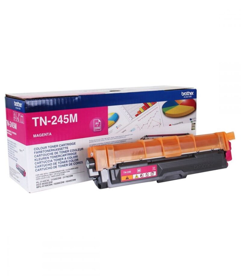 Toner Laser Brother TN-245M Magenta HC - 2,2K Pgs
