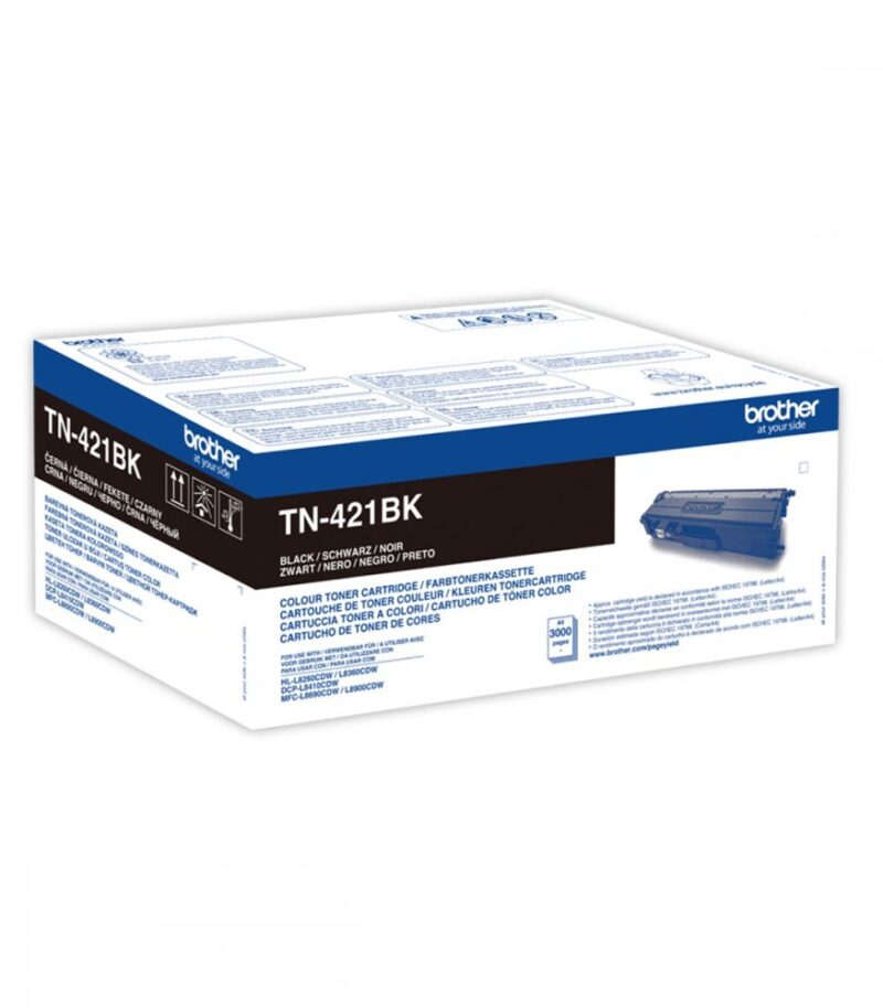 Toner Laser Brother TN-421BK Black - 3K Pgs