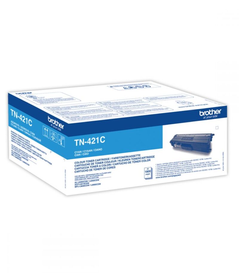 Toner Laser Brother TN-421C Cyan - 1.8K Pgs