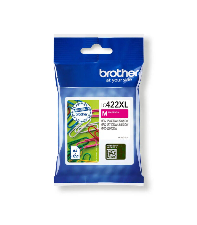 Brother InkJet LC422XLM Magenta Cartridge - LC422XLM