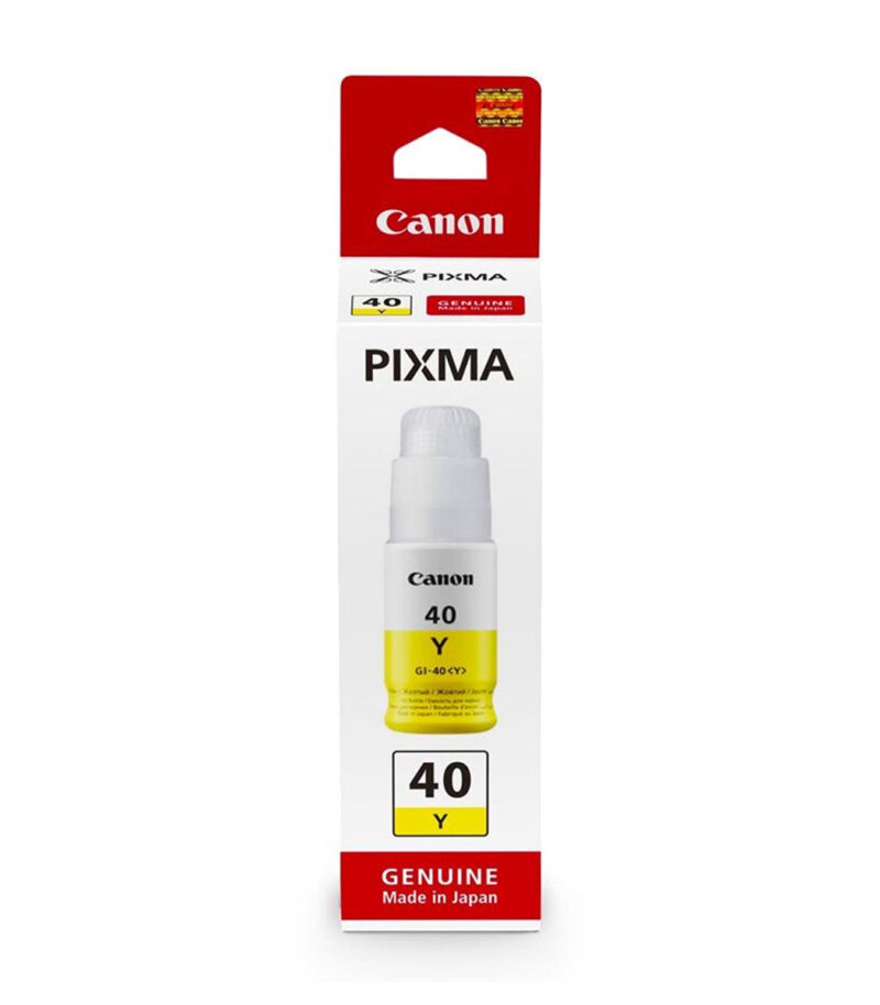 Ink Canon Bottle GI-40Y Yellow 6k 135ml