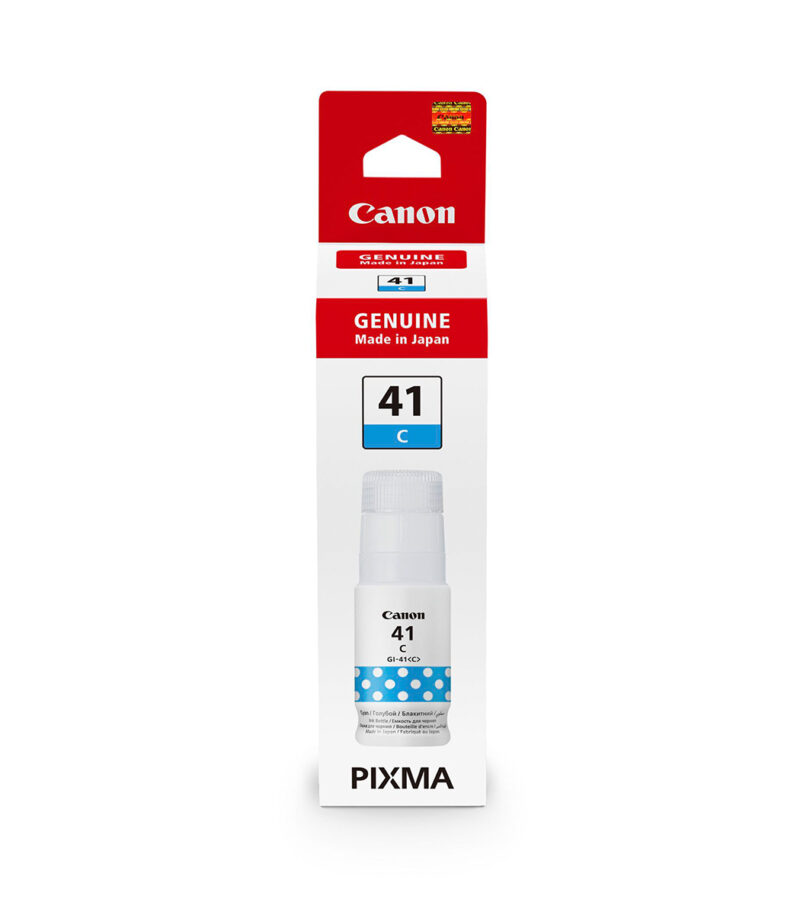 Ink Canon Bottle GI-41C Cyan 7.7k
