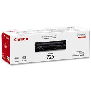 Toner Laser Canon Crtr All in One 725 Black - 1.6K Pgs