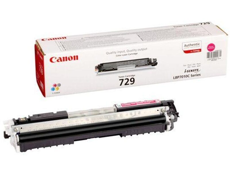 Toner Laser Canon Cartridge 729 Magenta - 1.0K Pgs