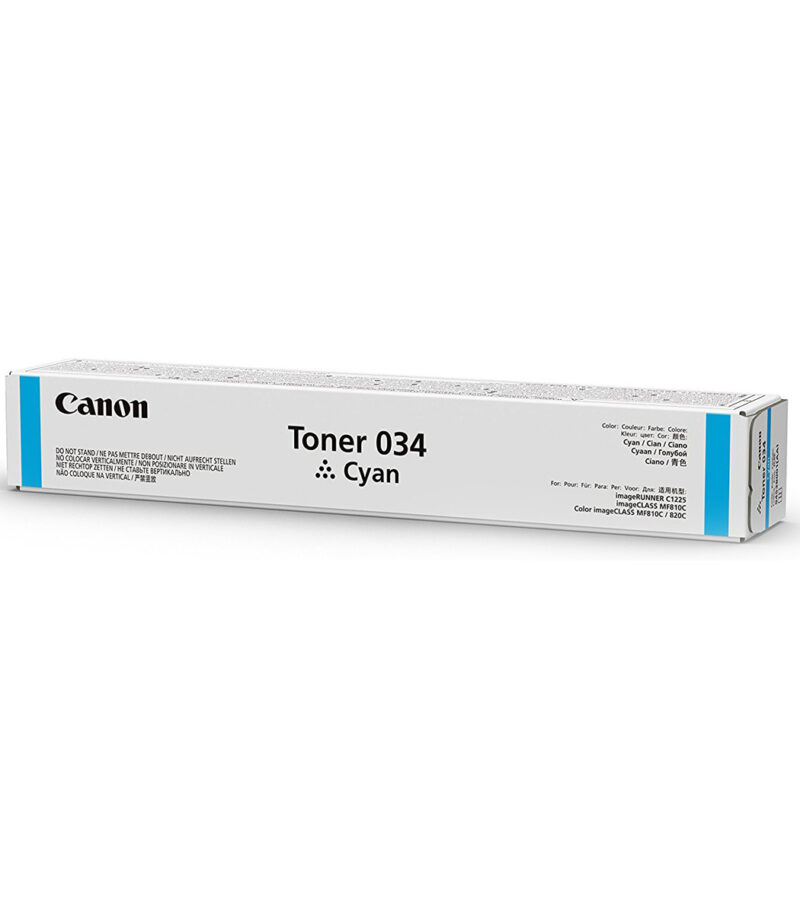 Toner Laser Canon Crtr T034C Cyan - 7,3K Pgs