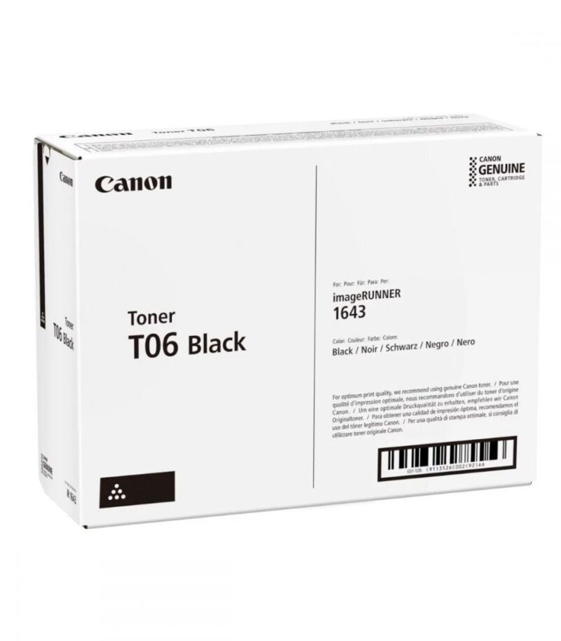 Toner Laser Canon Crtr CRG-T06 Black - 20,5K Pgs