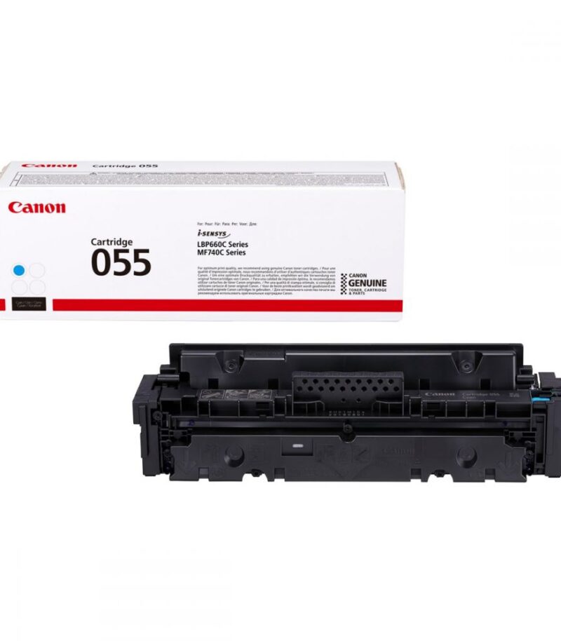 Toner Laser Canon Crtr CRG-055C Cyan - 2.1K Pgs