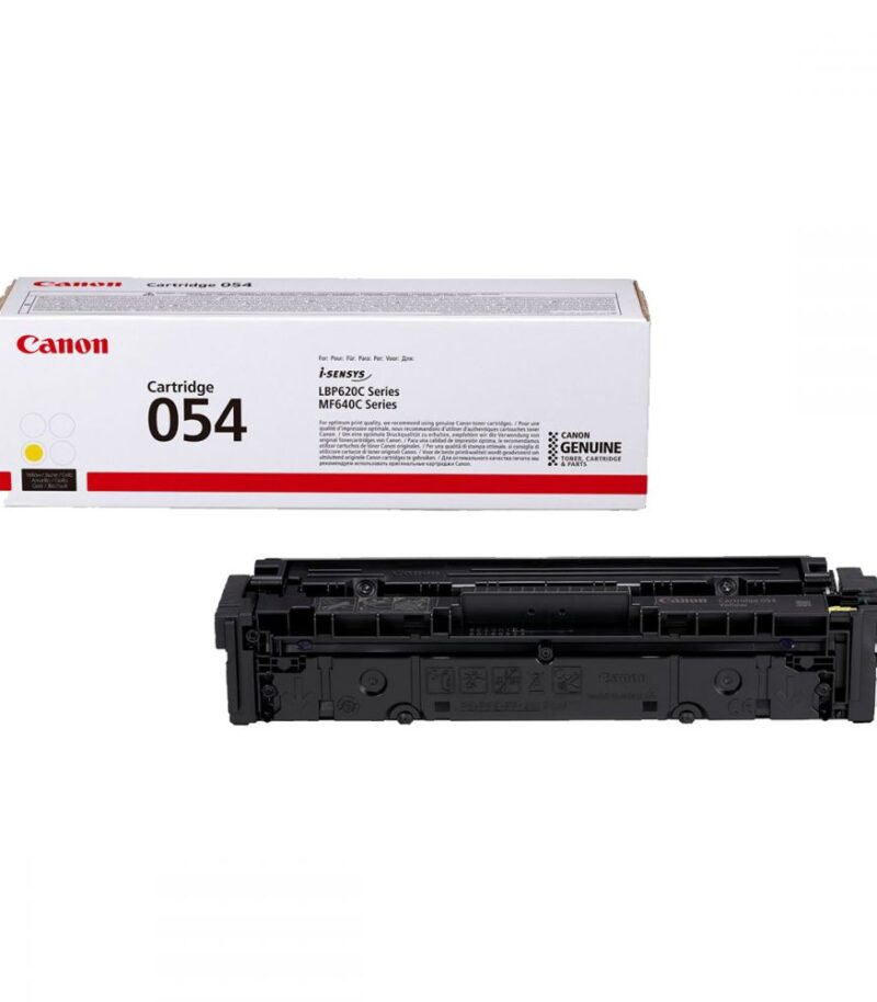 Toner Laser Canon Crtr CRG-054Y Yellow - 1.2K Pgs