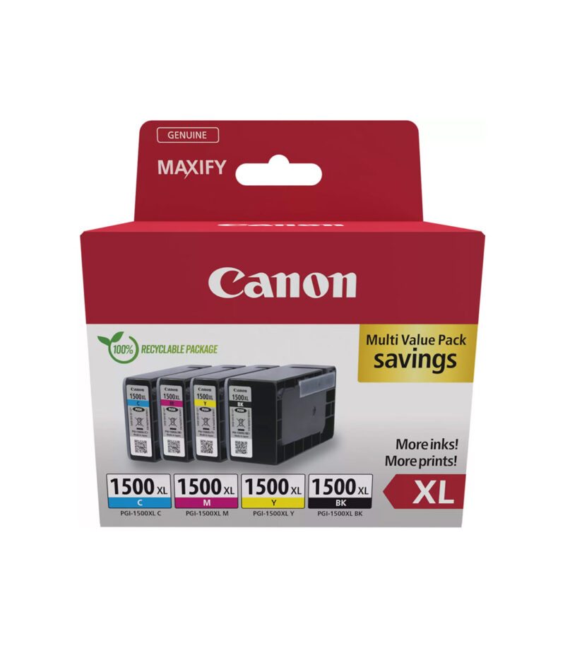 Canon Μελάνι Inkjet PGI-1500XL CMYK Multipack - 9182B010