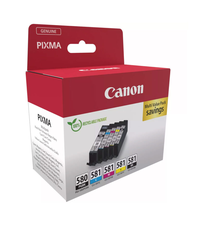 CANON PGI580 CLI581 INK MULTI PACK - 2078C007