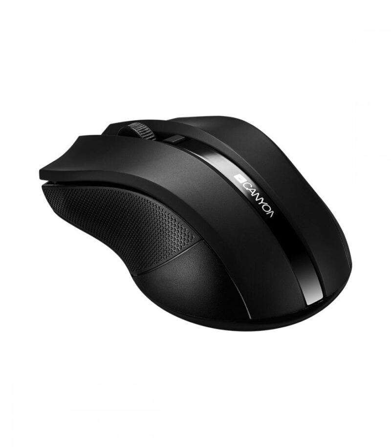 Canyon Wireless Optical Mouse Black - CNE-CMSW05B