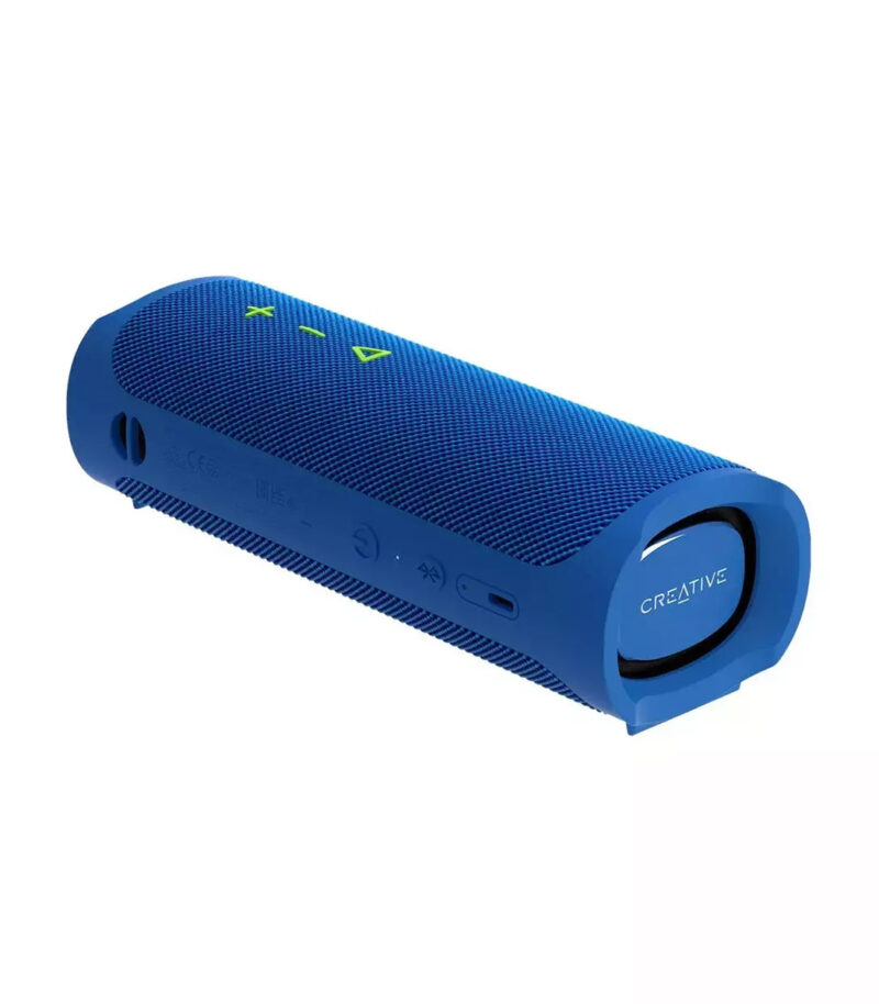 Creative Muvo Go Portable Waterproof Bluetooth Speaker Blue - 51MF8405AA001