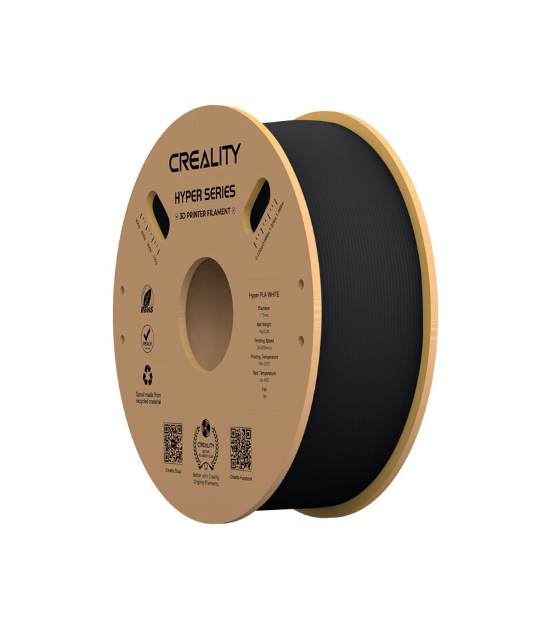 Creality Hyper Series PLA 1.75mm Black 1kg - 3301010343