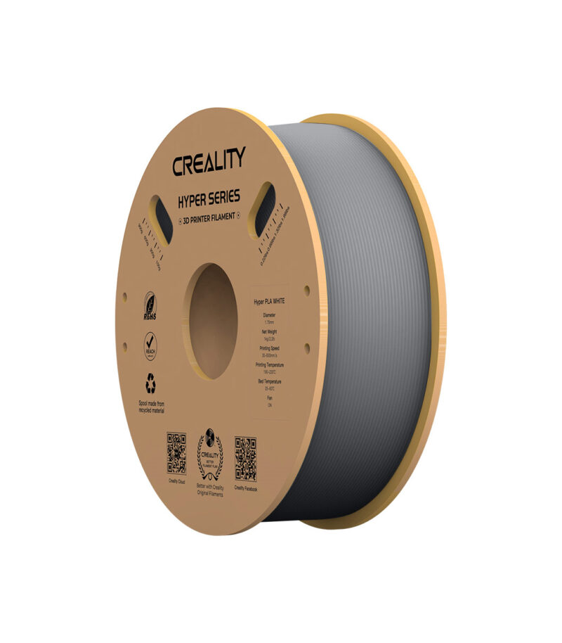 Creality Hyper Series PLA 1.75mm Grey 1kg - 3301010340