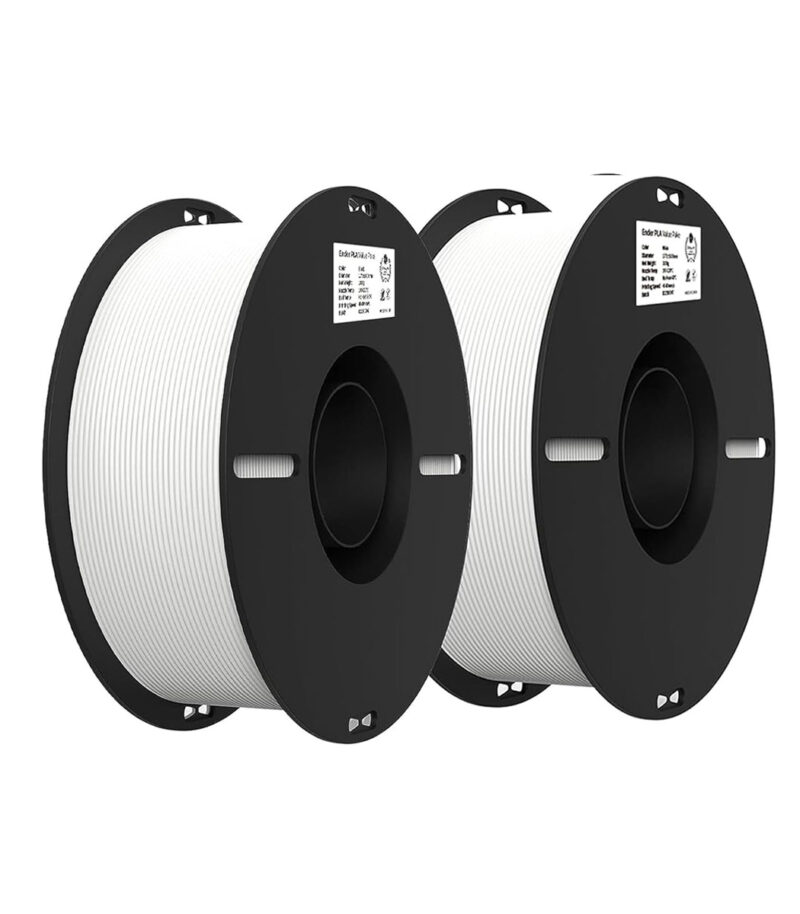 Creality Ender PLA Value Pack, White 1kg - White 1kg - 3301010347