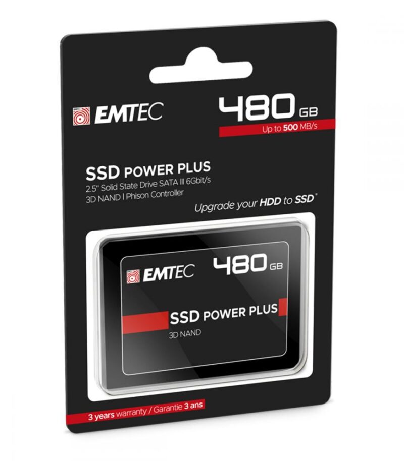 Emtec Εσωτερικός Σκληρός Δίσκος SSD 2.5 Sata X150 480GB
