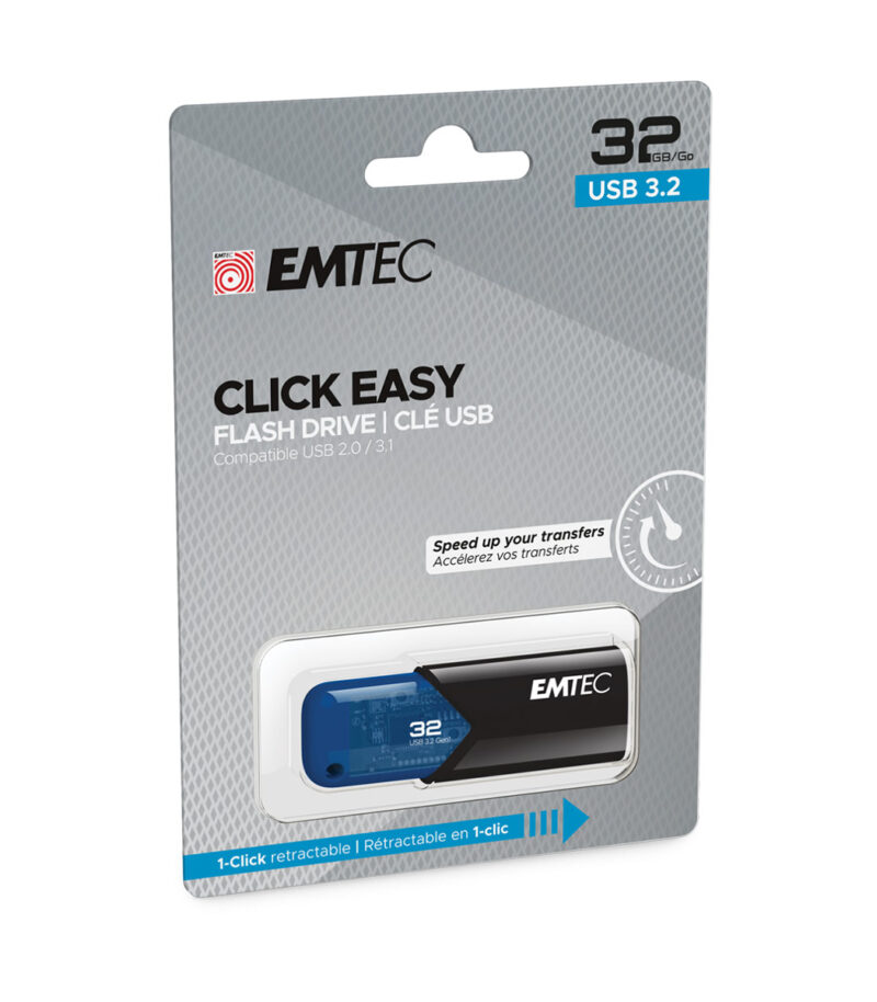 Emtec USB3.2 Click Easy B110 32GB Blue