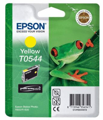 Ink Epson T0544 C13T05444020 Yellow Crtr - 13ml